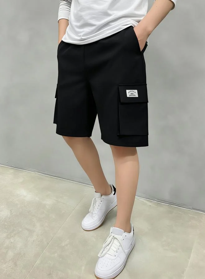 تايك تو شورت كارجو بجيوب متعددة