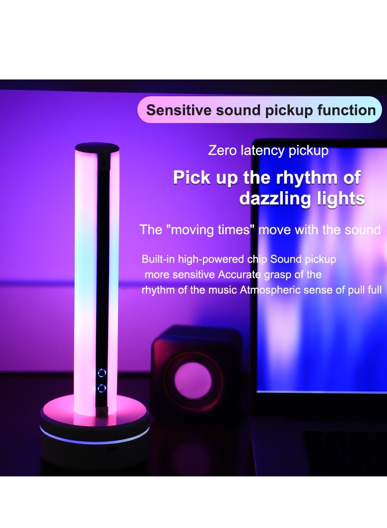 شريط إضاءة RGB، شريط إضاءة LED ذكي للغرفة، إضاءة ليلية قابلة للتوصيل بالمدخل، ديناميكيات ألوان متعددة، إضاءة مزاجية، وضع مزامنة الموسيقى. مناسب لألعاب الرياضات الإلكترونية، المسارح المنزلية، الحفلات، إضاءة ليلية للغرفة، إضاءة أجواء موسيقية.  - Image 5