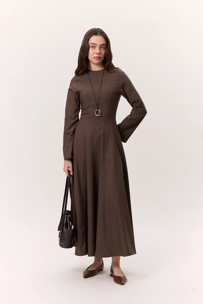 Manuka Panel Fitted Dress