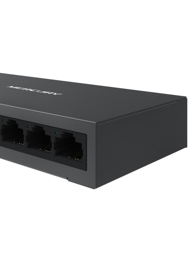 Mercury S108d, 8-port 100mbps Steel Shell Switch, Network Cable Splitter, Home And Dormitory Surveillance Engineering Distributor - Image 4