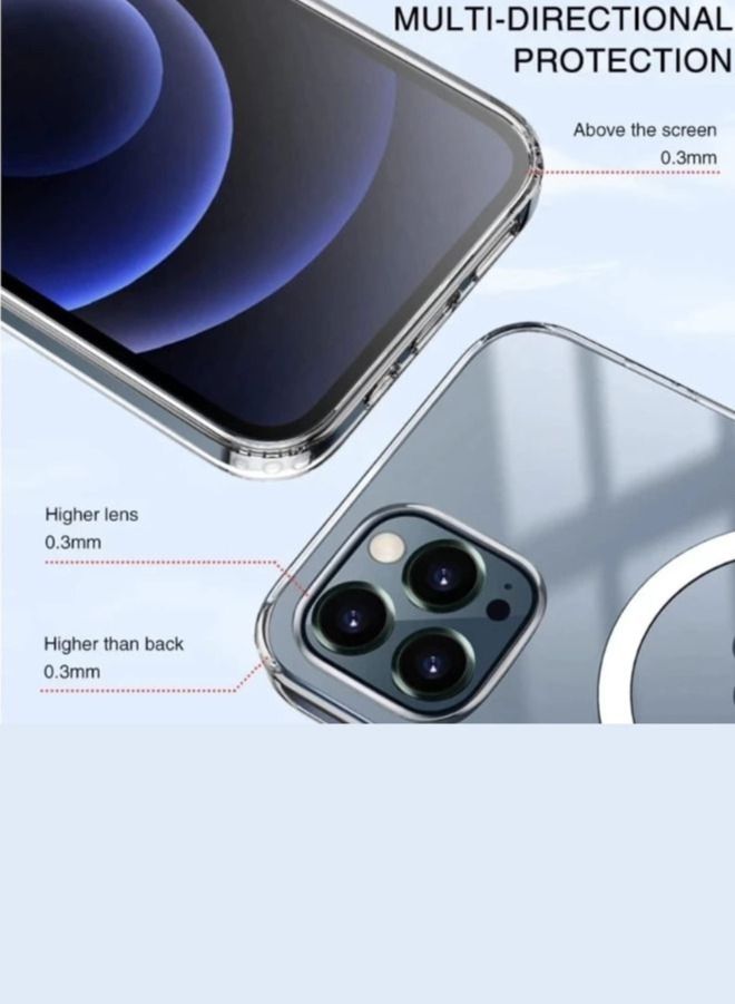 Ultra Strong - Super Clear -  Compatible - iPhone 13 Pro Max - Transparent Case - Image 3