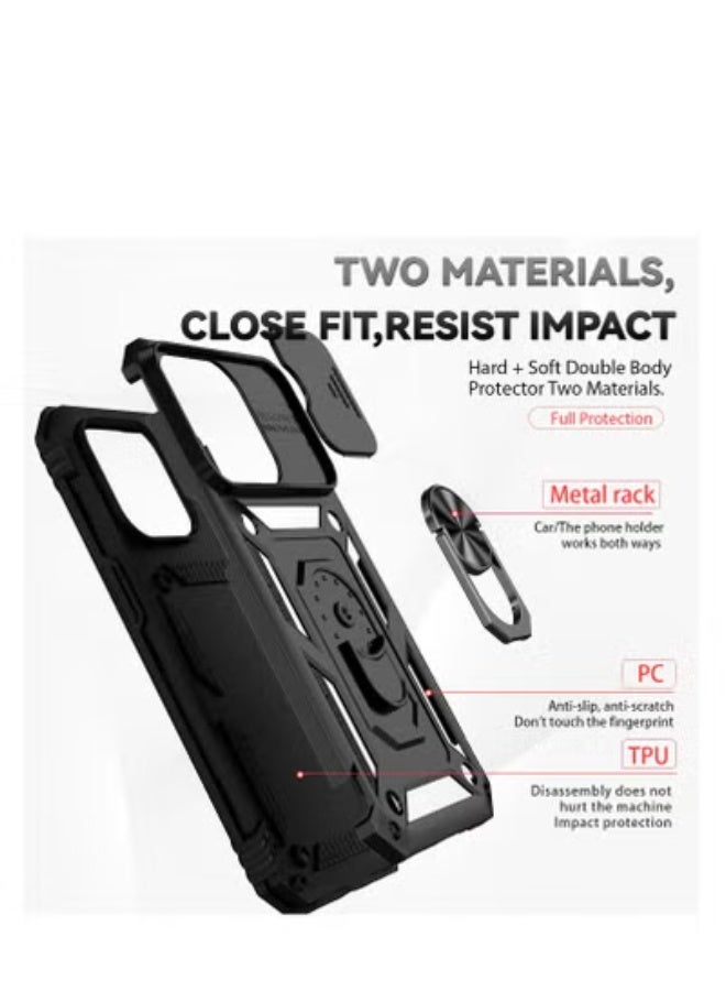 GULFLINK Back Cover Phone Protect Case for iPhone 14 Promax Black - Image 2