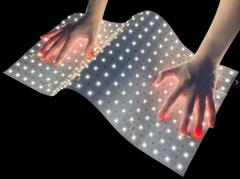 VALIKIY Flexible LED Backlight Sheet 6000K White,IP54 Waterproof,19.3 x 9.6inch=36W, CRI>95, dimmable, linkable, cuttable Soft Light Sheet for Translucent countertop Wall Interior Space [4 Sheets] - Image 1