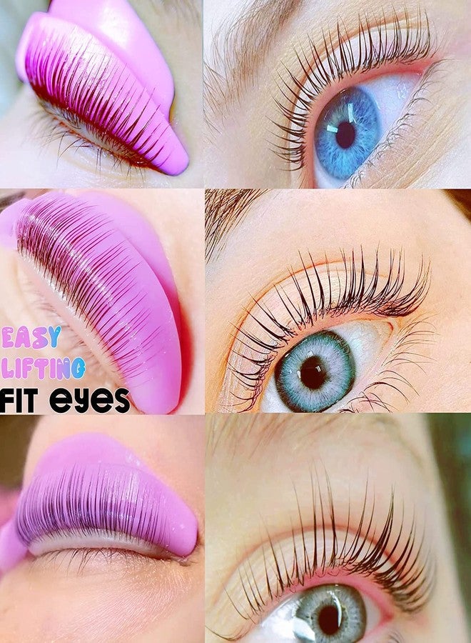 ICONSIAM Eyelash Lift and Eyebrow Lamination 2 in 1 Kit Easy DIY 5 Minutes Curl Eyelash Lift Long-Lasting a Month Professional Make Lash and Brow More Volume 6 Weeks - Image 5