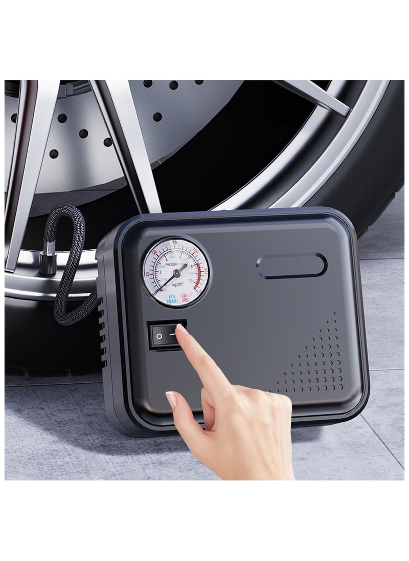Generic - Portable Mini Car Air Pump Car Tire Pump Multifunctional Electric Pump - Image 1