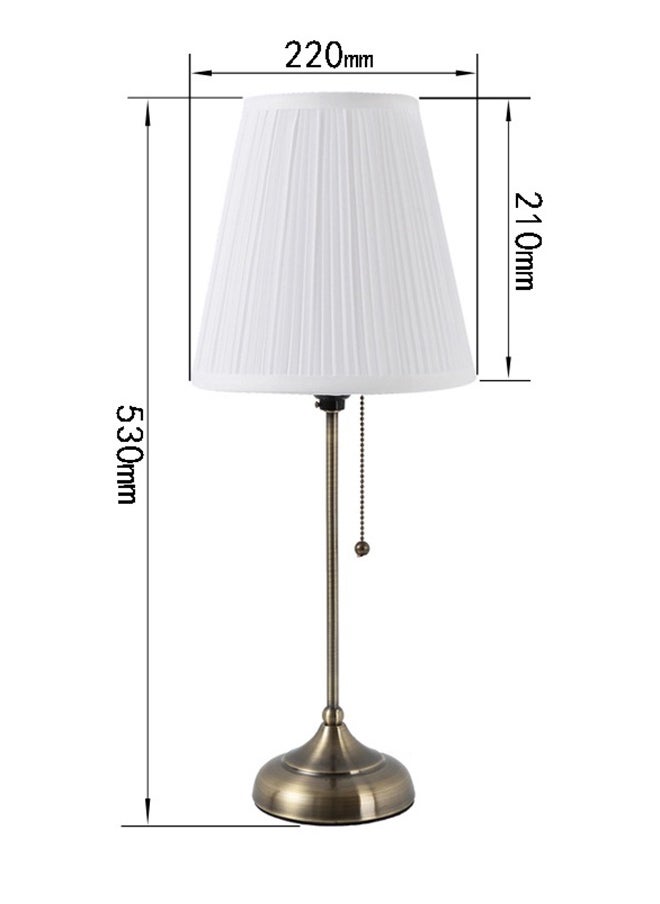 Simple Modern Gold Brushed Desk Lamp