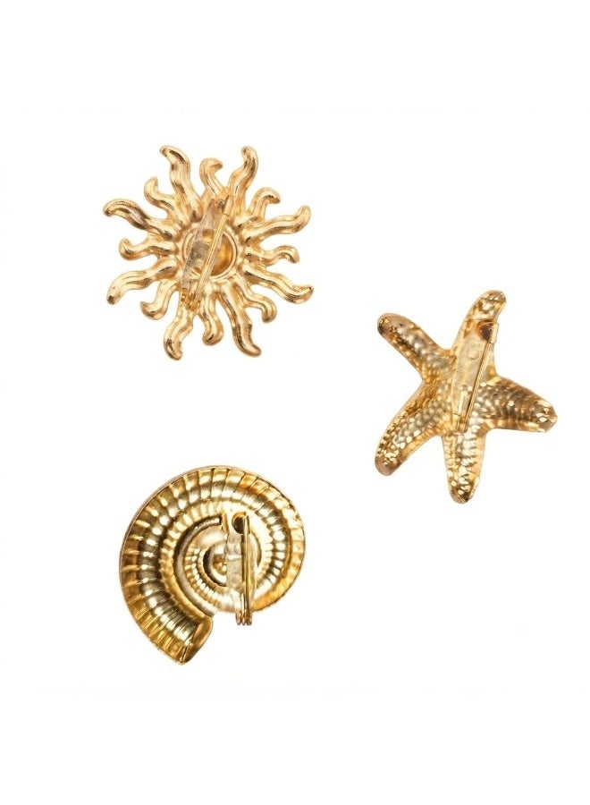 Elegant and Luxurious Women's Brooch – A Distinctive Decorative Pin for Clothing, Abayas, and Dresses – A Sophisticated Accessory for Special Occasions, Parties, and Gifts - Image 3