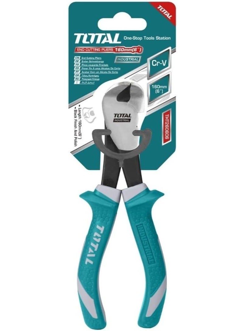 TOTAL End Cutting Plier 6 Inch 160 MM - Image 4