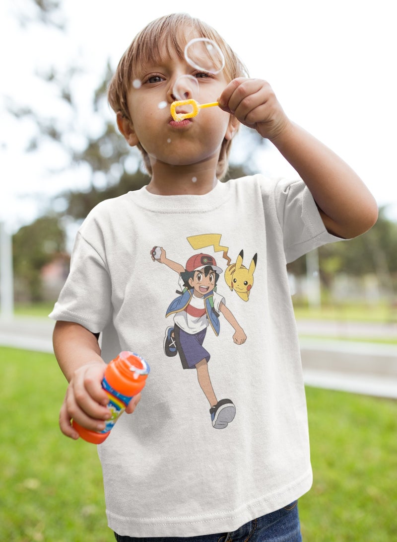 ZOOM Pokémon Go With Pickachu T-Shirt Design 