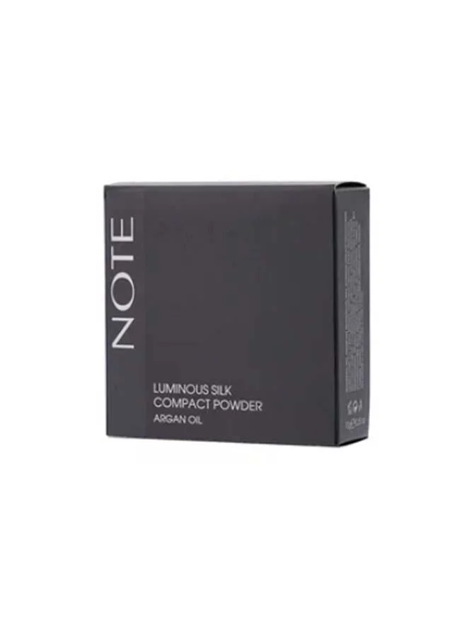 Note Note Luminous Silk Compact Powder 06 - Dark Honey