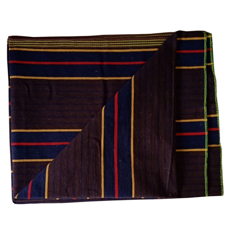 Quago Cotton Single Bed Reversible Carpet Floor Mat Galicha Dari for Floor Hall Living Room and Bedroom Multicolor 4 Ft x 7 Ft - Image 2