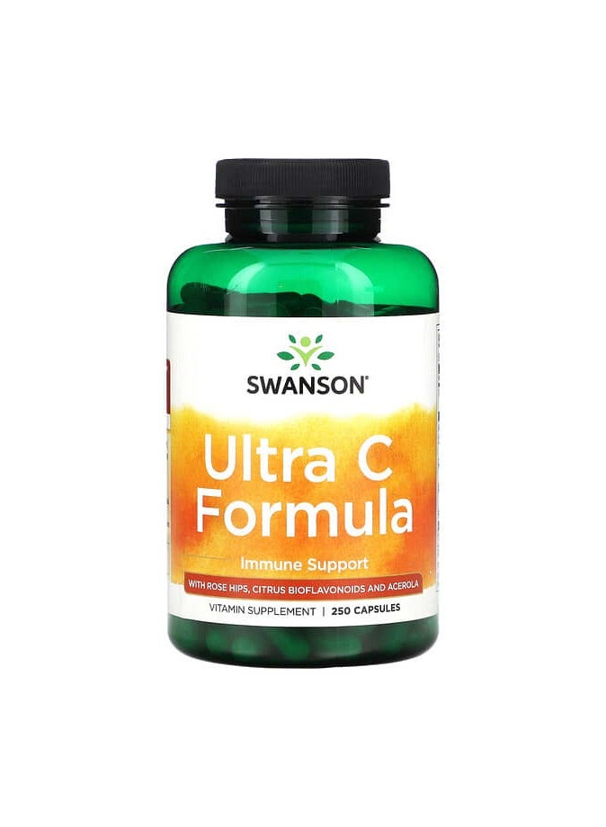 SWANSON Ultra C Formula, 250 Capsules