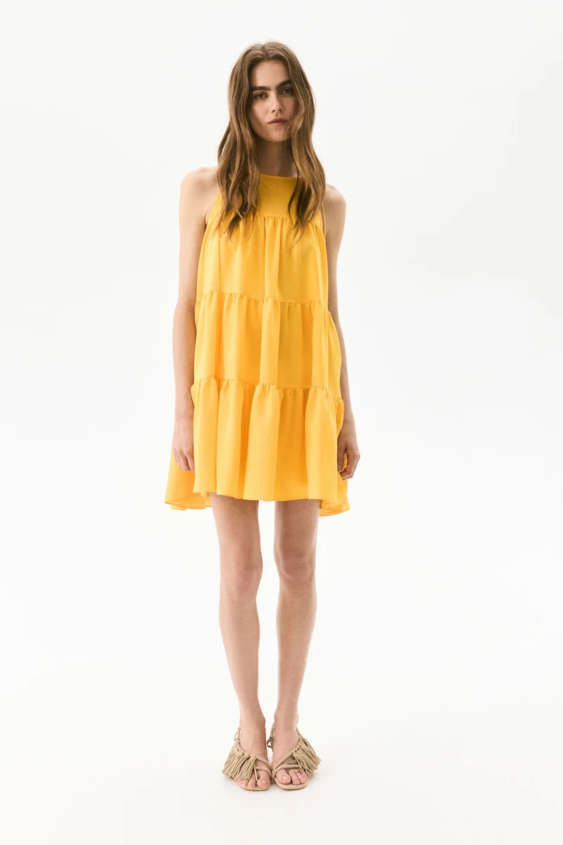H&M Tiered A-line dress
