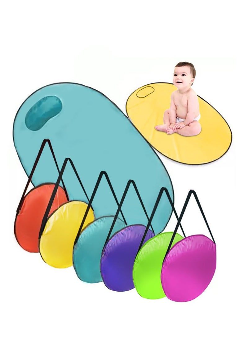 Generic Water-resistant beach mattress to protect pads from sand, newborn replacement mattress and prayer mat - Orange  - Image 3