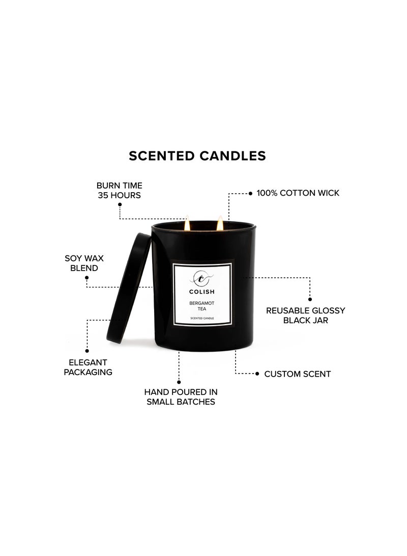 كوليش شمعة معطرة بشاي البرغموت 230 جرام - Image 3