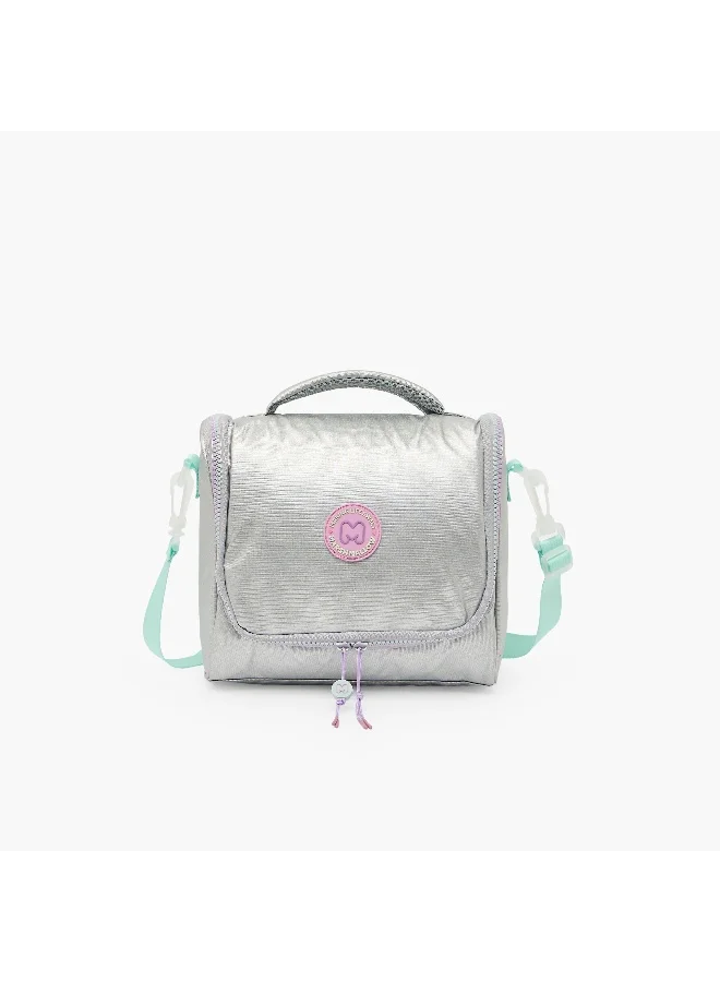 مارشملو Lunch Bag-Platinum Lunch Bag-1 Cmprt- (Polyester) Silver \ 12X24X21