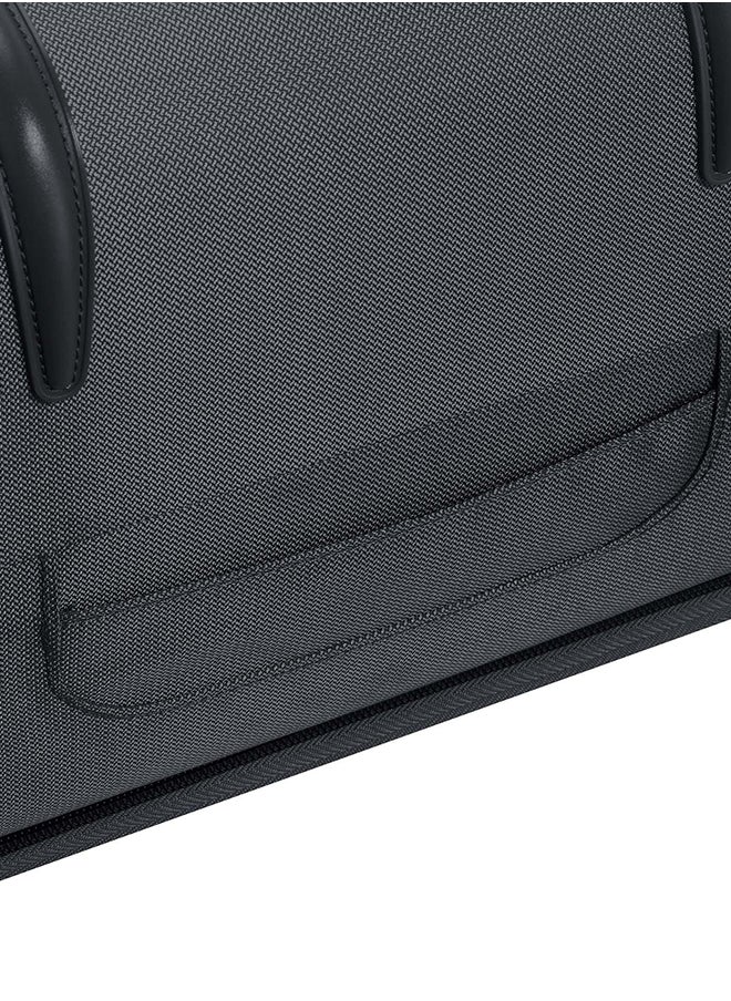 DELSEY Caracas 4 Double Wheels Expandable Soft Cabin Trolley Size 55 CM / 22 Inch black  - Image 3