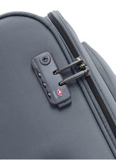 DELSEY Caracas 4 Double Wheels Expandable Soft Cabin Trolley Size 55 CM / 22 Inch black  - Image 4