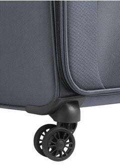 DELSEY Caracas 4 Double Wheels Expandable Soft Cabin Trolley Size 55 CM / 22 Inch black  - Image 5