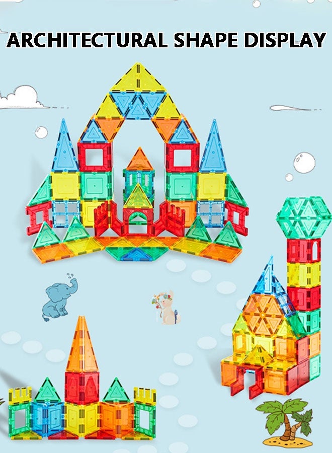 JSAITOYS 32pcs Blocks for Children Magnetic Building Blocks Magnat Tiles - Image 5