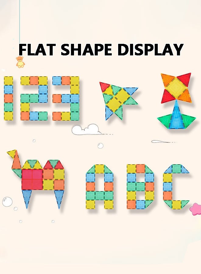 JSAITOYS 32pcs Blocks for Children Magnetic Building Blocks Magnat Tiles - Image 4