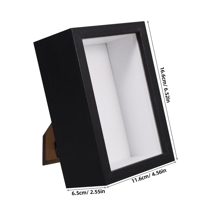 Small display box for insect specimens, memorabilia, and photos with glass window - Image 2