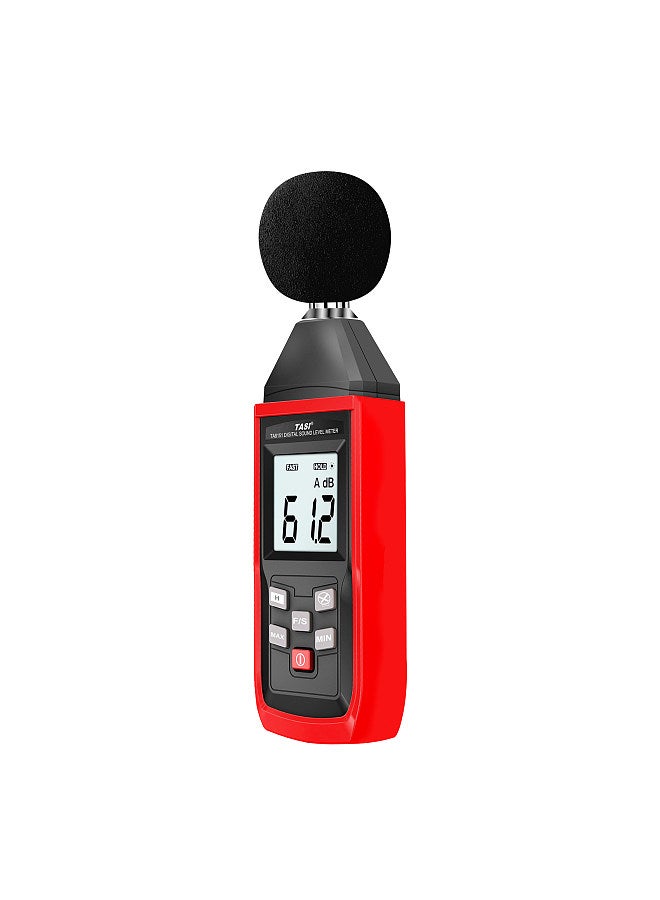 TA8151 Digital Sound Level Meter SLM Household Noise Tester Professional High-Precision Noise Tester Handheld Sound Detector Decibel Monitor 30-130dB Acoustic Measurement Instrument
