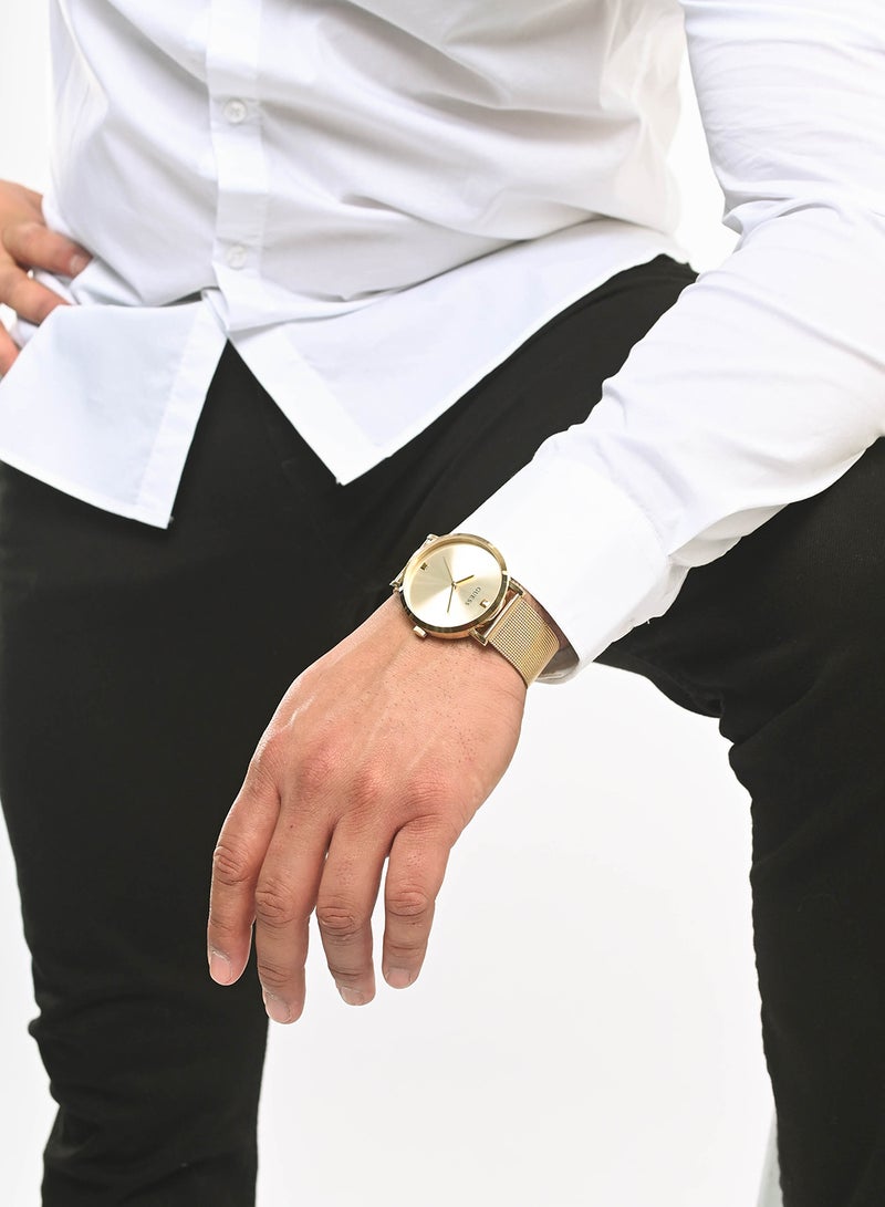 GUESS Men's Analog Round Shape Stainless Steel Wrist Watch GW0248G2 - 44 Mm - Image 4