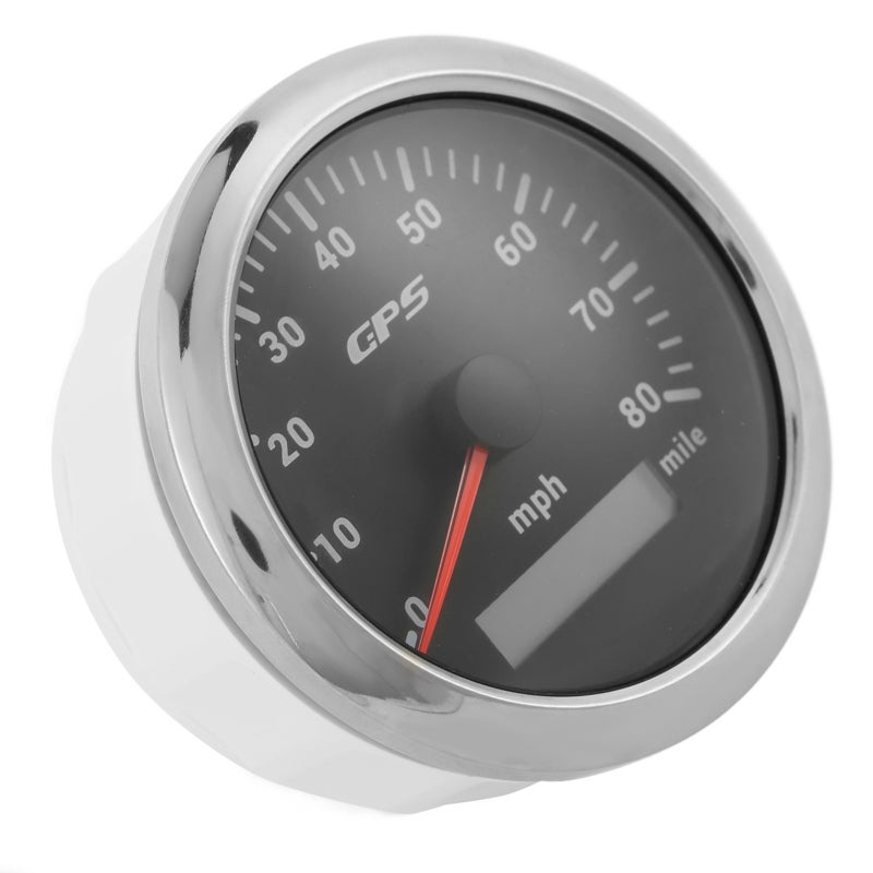 316 عداد سرعة GPS من الفولاذ المقاوم للصدأ - عداد سرعة مقاوم للماء بمعيار IP67 - زجاج منحنٍ مضاد للضباب - شاشة MPH لتعديل السيارات - Image 5
