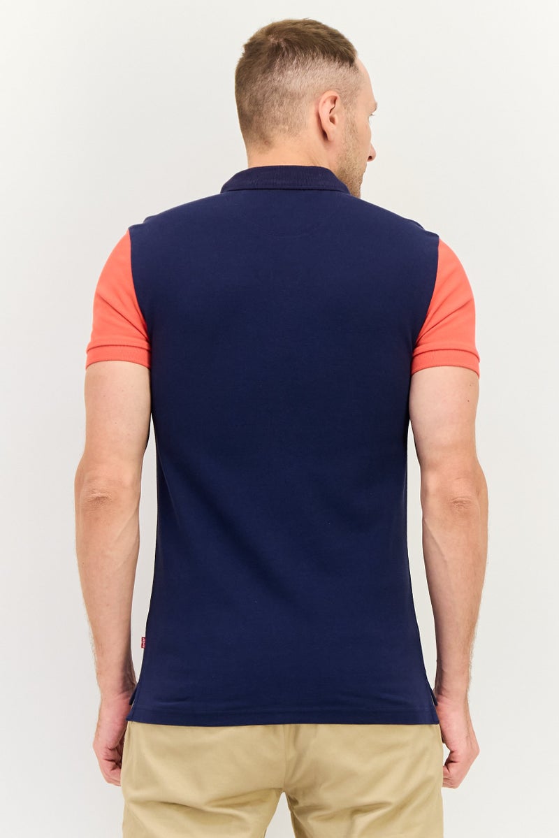 Levi's تي شيرت بولو قصير الأكمام للرجال بتصميم جرافيكي، متعدد الألوان - Image 2