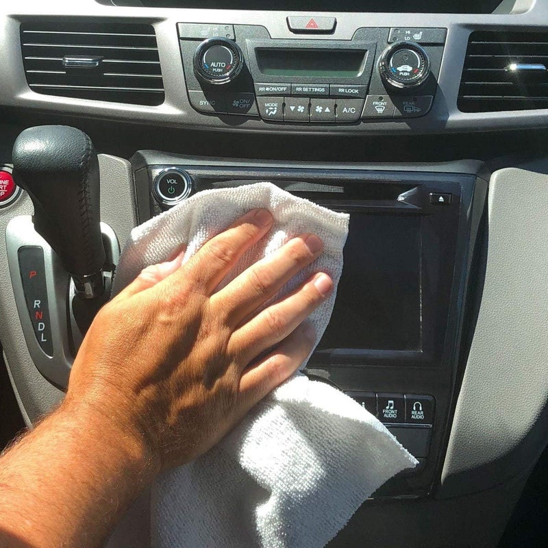GrabaRag Grab•a•Rag Microfiber Cleaning Cloth, Soft Highly Absorbent Lint-Free Streak-Free Reusable Microfiber Towel Wipes for House, Kitchen, Bathroom, Car, Electronics, TV Screen, Pack of 75 (11.7" x 12.3")… - Image 4