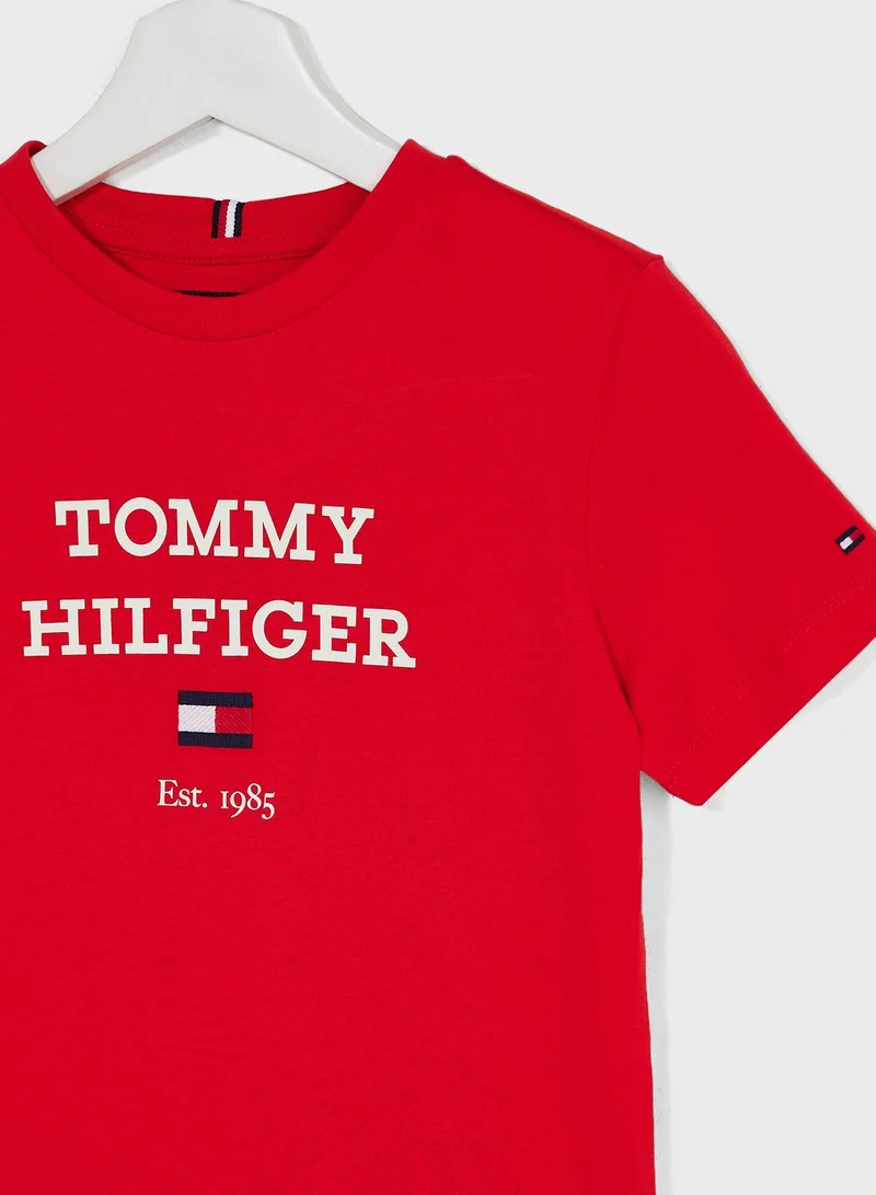 TOMMY HILFIGER Youth Logo T-Shirt