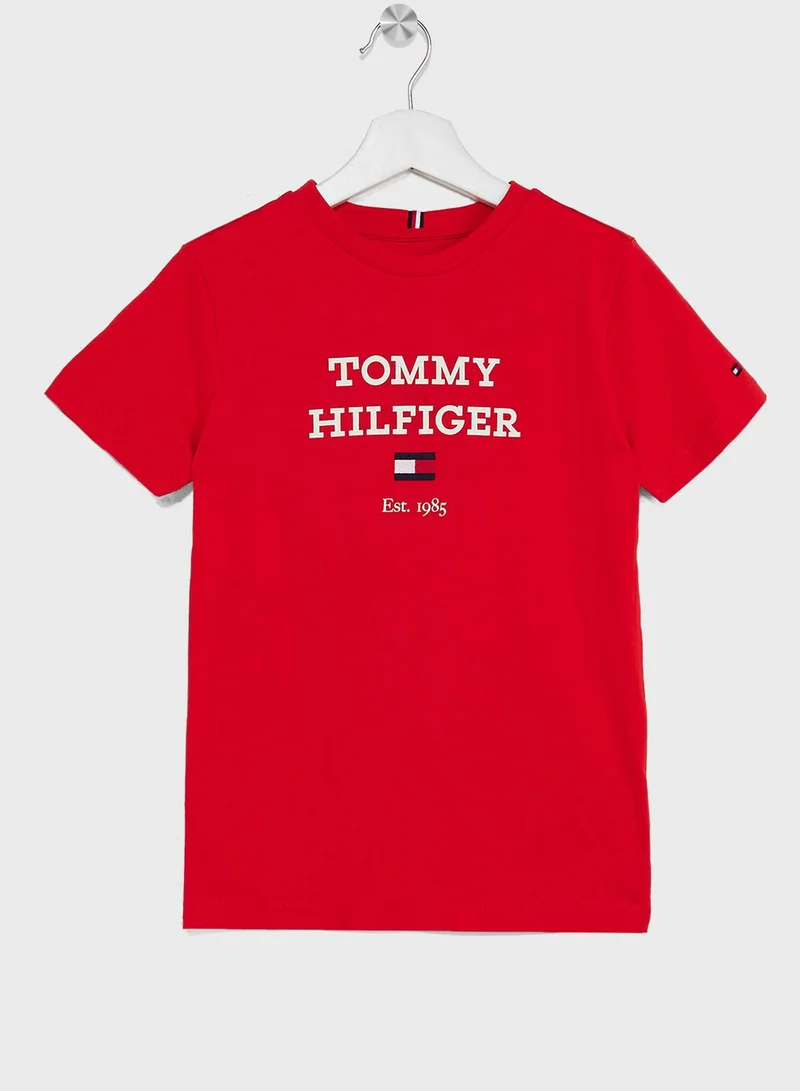 TOMMY HILFIGER Youth Logo T-Shirt