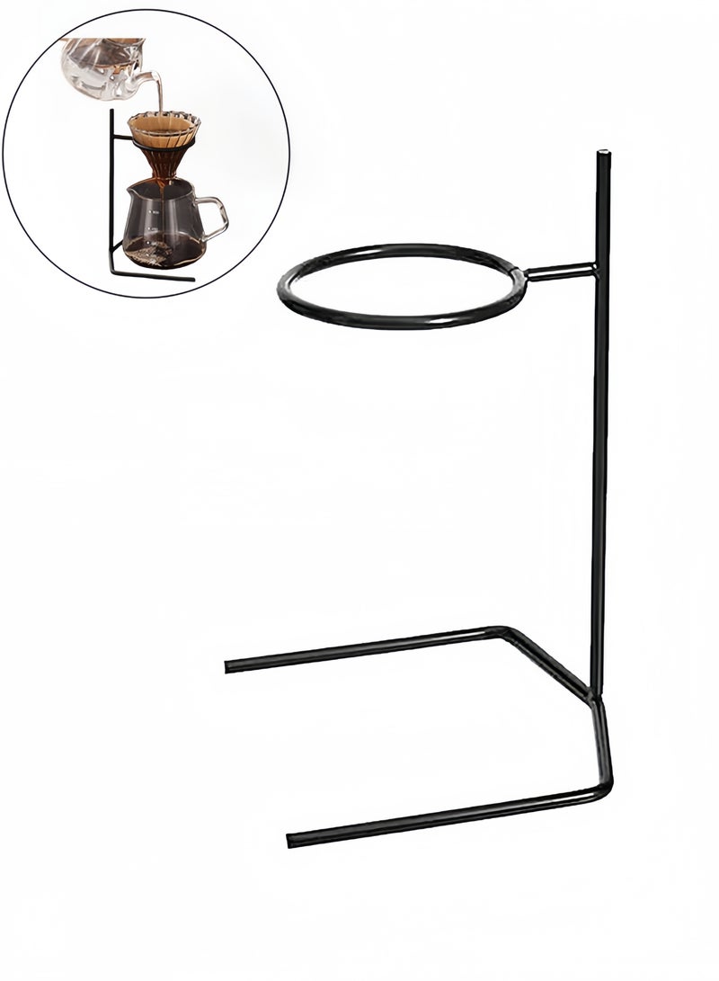Coffee Filter Holder, Stainless Steel Coffee Dripper Stand, Portable Pour Over Coffee Station Accessory - Image 1