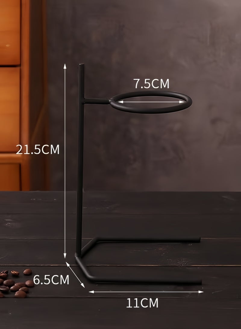 Coffee Filter Holder, Stainless Steel Coffee Dripper Stand, Portable Pour Over Coffee Station Accessory - Image 2