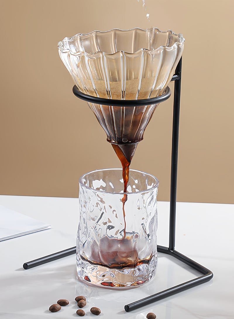 Coffee Filter Holder, Stainless Steel Coffee Dripper Stand, Portable Pour Over Coffee Station Accessory - Image 3