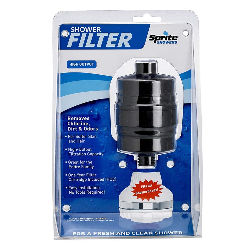 Sprite Showers HOB-ORB High Output Brass Shower Filter Water, bronze - Image 2