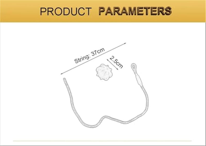 Yurefax Parcel Shelf String Cord for Golf Mk5 Mk6 - Image 3