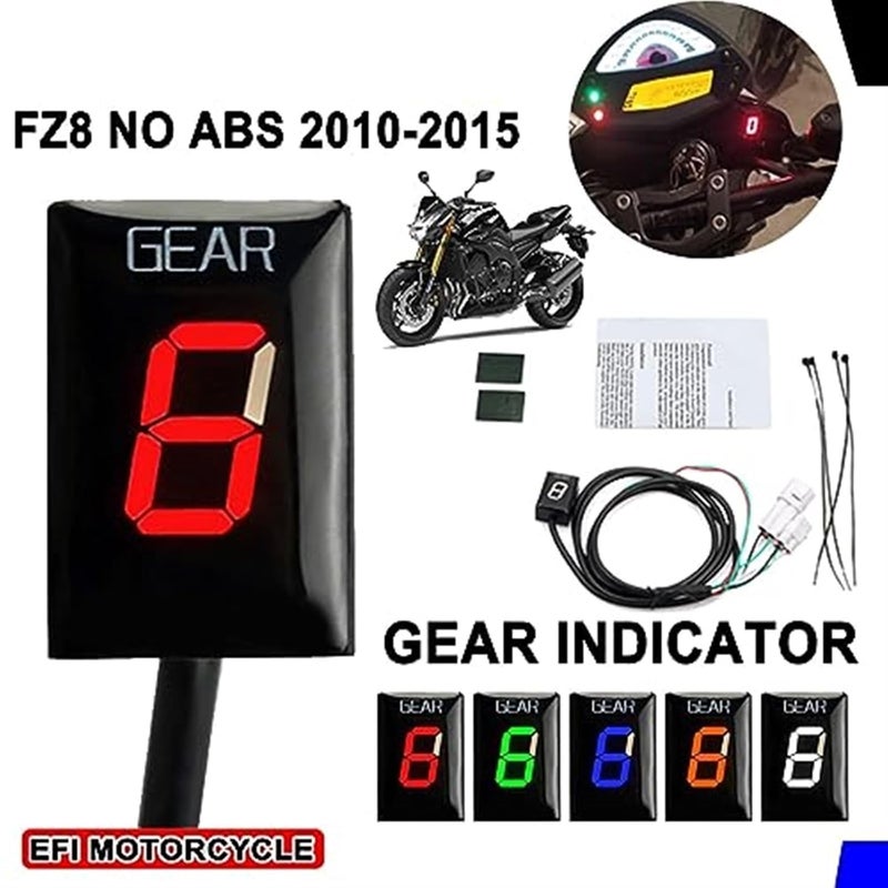 Yurefax 1-6 Speed Gear Indicator for Motorcycles - Image 2