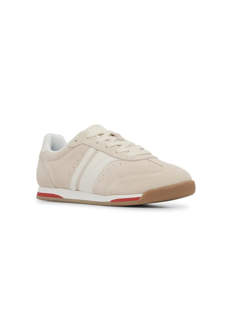 كيدز Keds Women's Revival Suede Lace-Up Sneaker – Retro Arch Support, Two-Tone Casual Shoe Cream