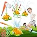 Samtop 4in1 Turtle Water Sprinkler Toys for Kids Summer Oudoor Toy with Baseball Ringtoss Tubes Outside Yard Lawn Backyard Park Garden Pool Games for Age 3 4 5 6 7 8 Year Old Toddlers Boys Girls Gifts - Image 2