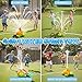 Samtop 4in1 Turtle Water Sprinkler Toys for Kids Summer Oudoor Toy with Baseball Ringtoss Tubes Outside Yard Lawn Backyard Park Garden Pool Games for Age 3 4 5 6 7 8 Year Old Toddlers Boys Girls Gifts - Image 4
