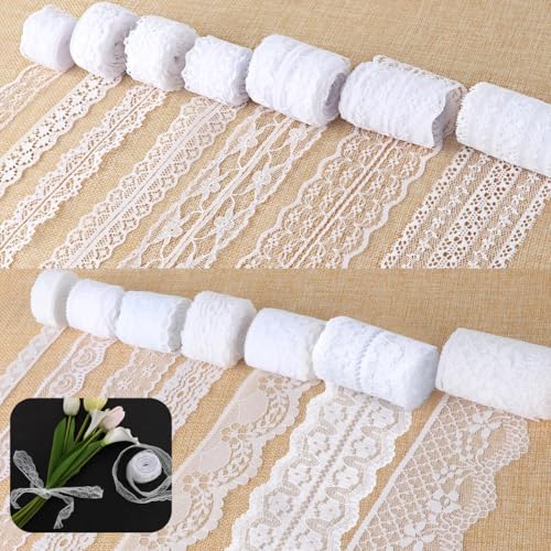 PATPAT® 50Pcs 1.77inch Corsage Rose Satin Ribbons Bow for Gift Wrapping, Party Decoration, Wedding, Corsage, DIY Craft Decorative Ribbon Decals, Headwear, Gift Decoration Material - Image 1