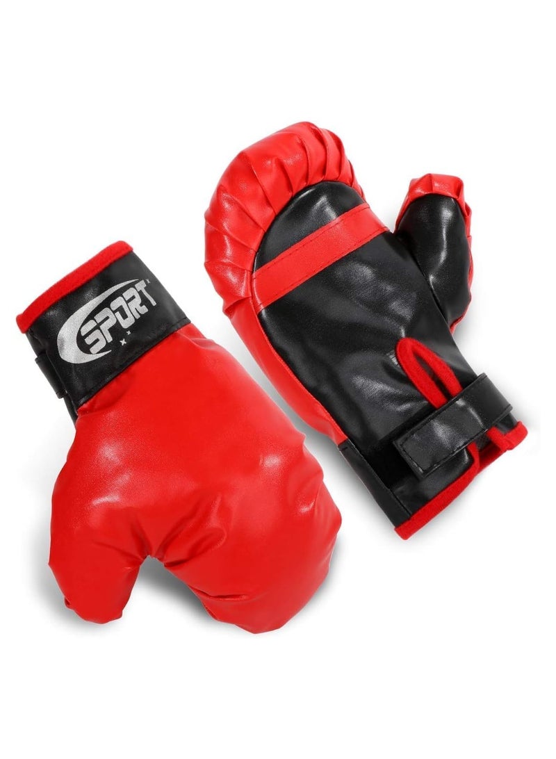 Kids Punching Bag with Stand, 110cm Adjustable Height Training Punching Bag Set, Boxing Toys for Boys and Girls Ages 3-12 - Image 2