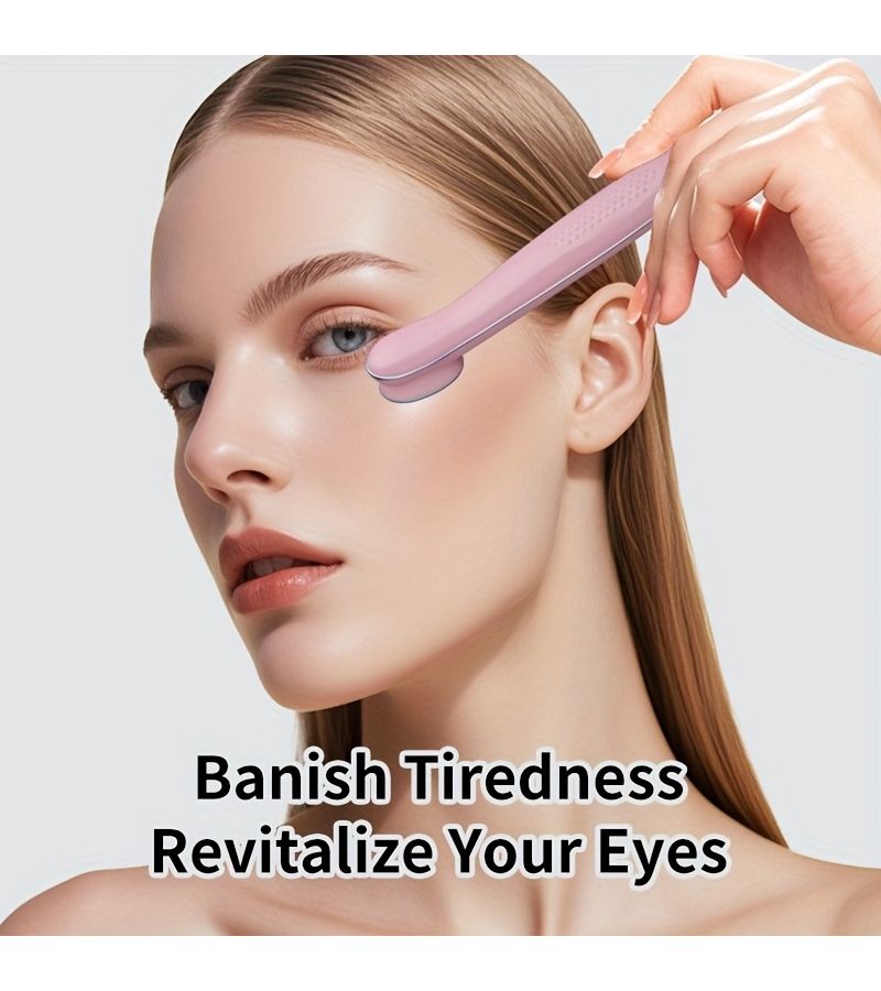 Golden Eye Beauty Massager Multifunctional Facial Device With Warmth Vibration - Image 5