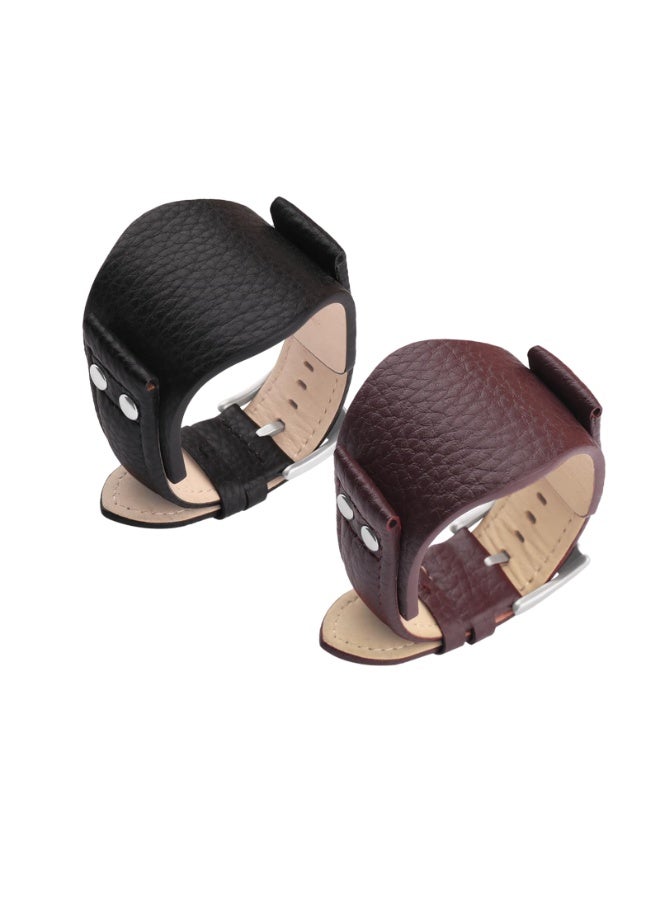 سوار ساعة Fossil، حزام ساعة من الجلد الأصلي، حزام ساعة، متوافق مع Fossil CH2891 CH2564 CH2565 CH2573 CH2574 وغيرها من الموديلات ذات رؤوس الساعات مقاس 22 مم، يأتي مع أداة و3 قضبان زنبركية، 22 مم، بني - Image 4