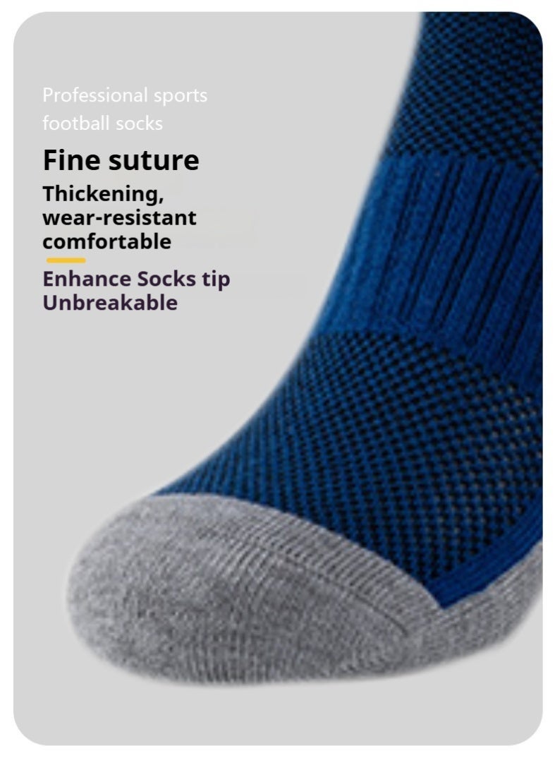 Kenzs Men's professional football socks (mid-tube) with good wrapping, non-slip, moisture absorption and deodorization - Image 2