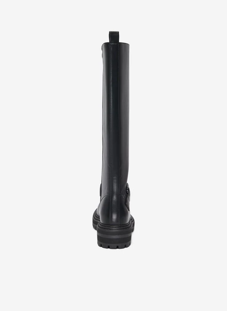 Only Beth Buckle Knee Boots