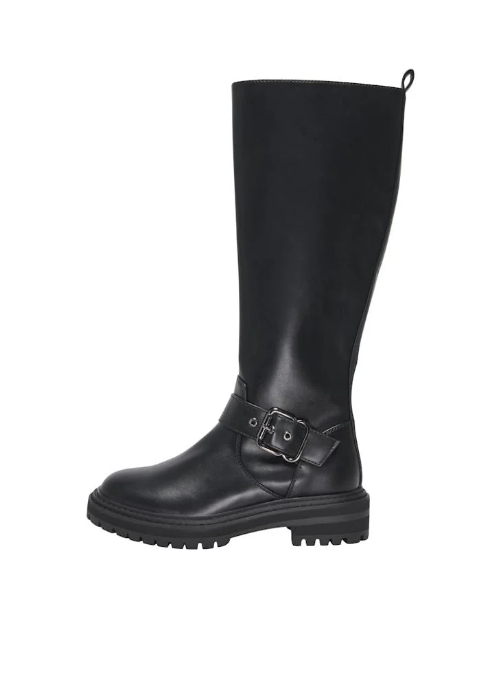Only Beth Buckle Knee Boots