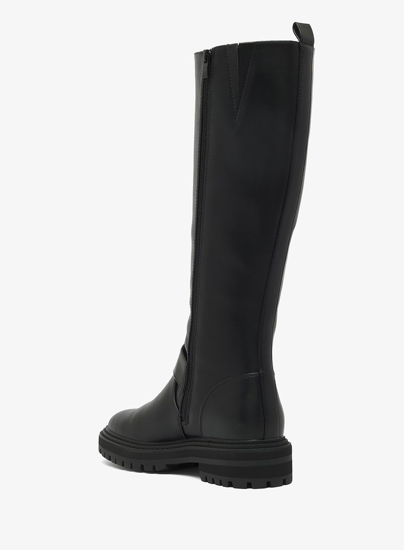 ONLY Beth Buckle Knee Boots - Image 3